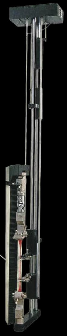 High elongation long stroke extensometer