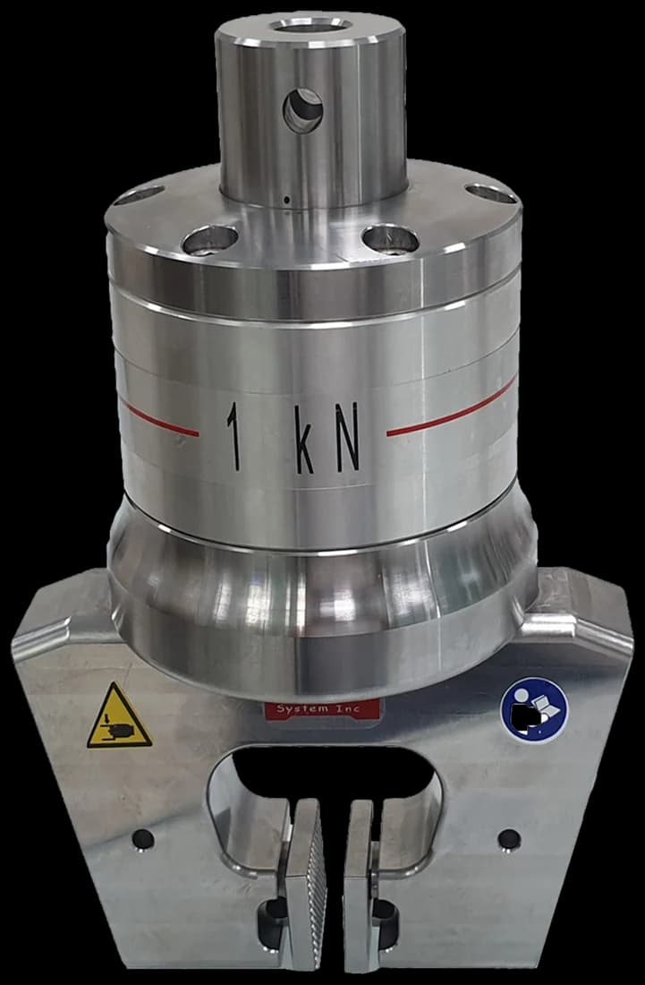 1 kN pneumatic vice action grip