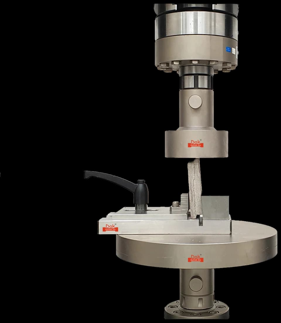 Slant shear fixture for a bonded tile joint