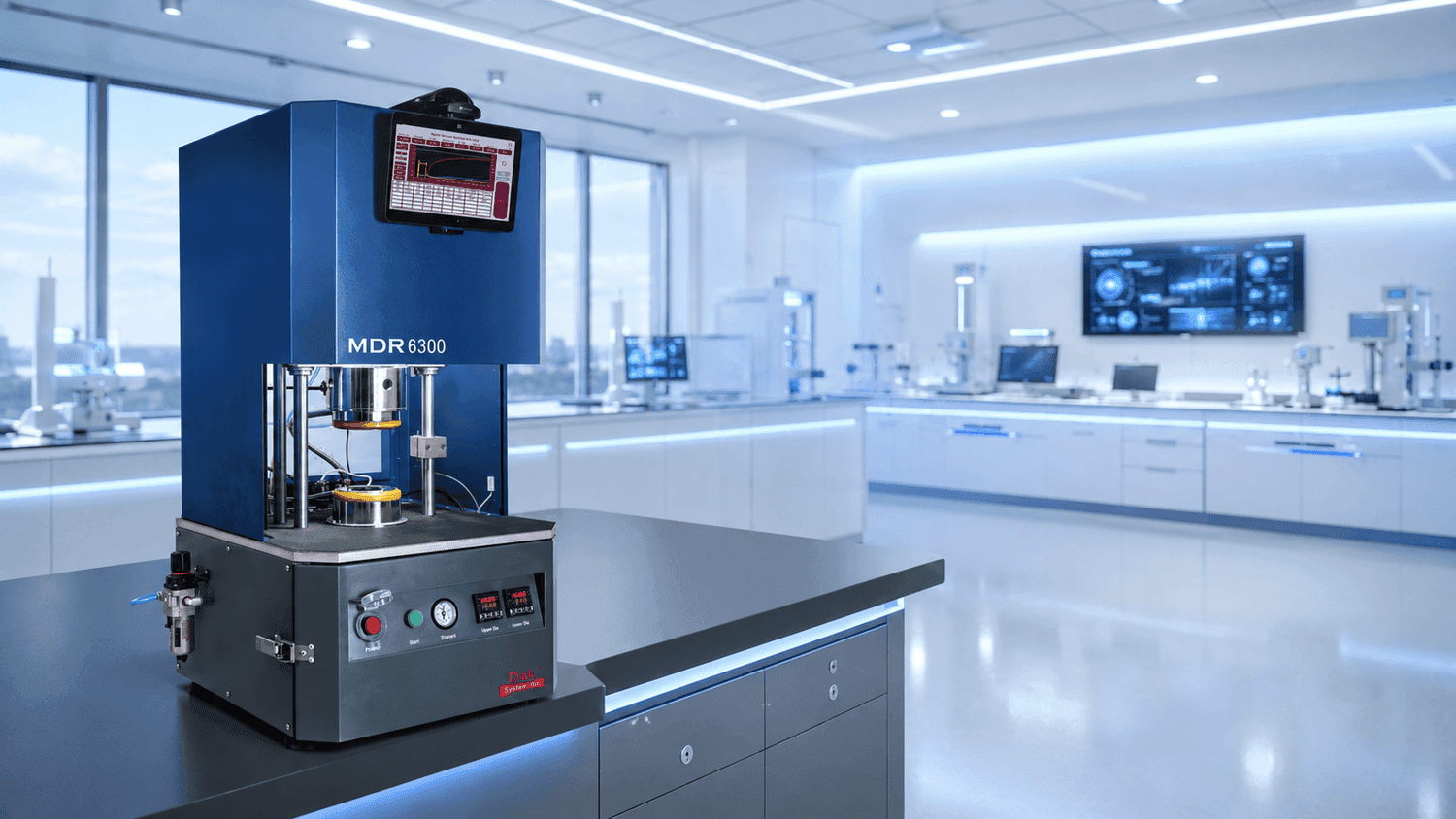 MDR in a materials testing laboratory