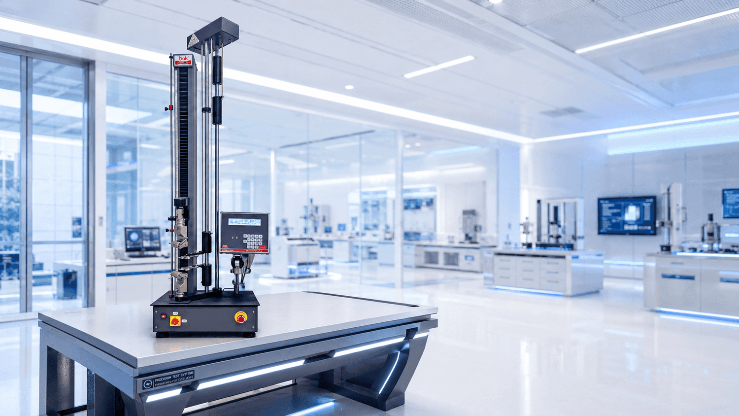 Series 9000 in a materials testing laboratory